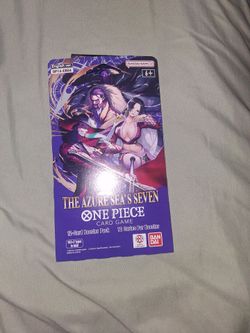 One piece card game " The AZURE SEA'S SEVEN "BOOSTER PACK