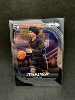 Tyran Stokes Panini Prizm NIL Basketball Card