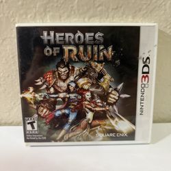 Nintendo 3DS Heroes of Ruin Brand New Sealed