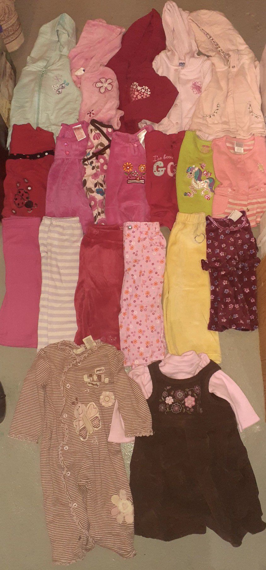 Girl's Fall/winter clothes Sz 12 Mons