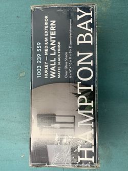 Hampton Bay Exterior Wall Lantern 