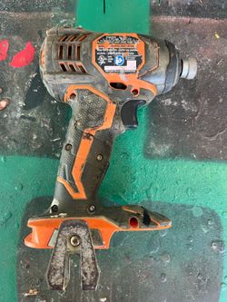 Ridgid impact driver for parts