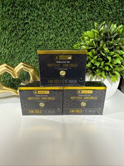 The Dermora 24K Gold Eye Mask