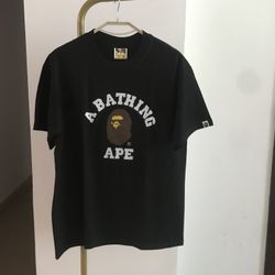 "BAPE College Tee
Black"