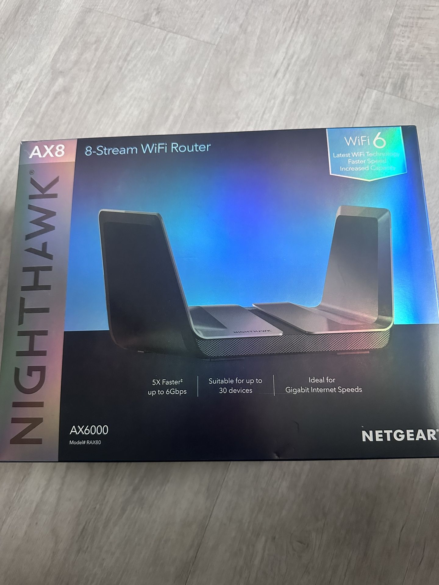 Netgear nighthawk WiFi 6 Router