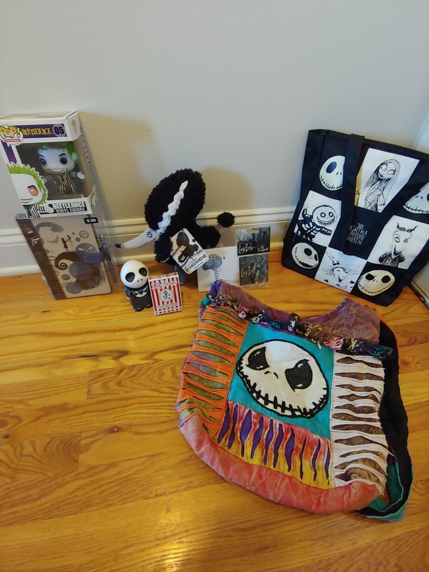 Tim Burton Collectibles Lot (NEW ITEMS ADDED)