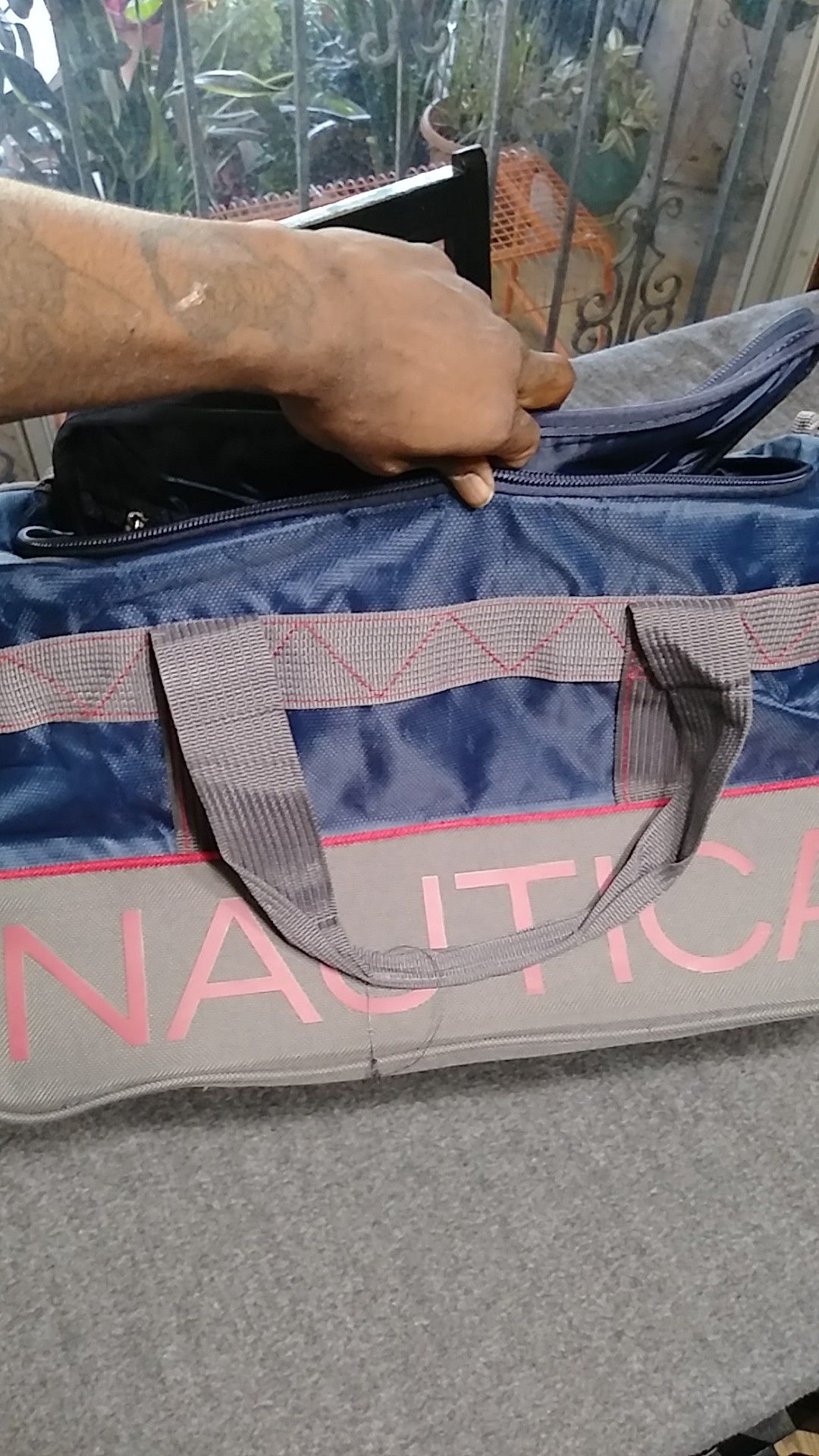 Nautica travel duffle bag