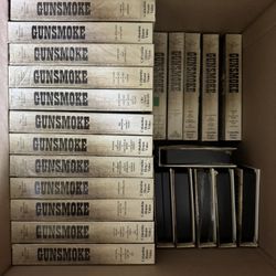 GUNSMOKE Collection and assorted VHS titles 