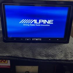 Alpine Double Din  Stereo