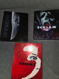Scream 1 2 and 3 steelbook