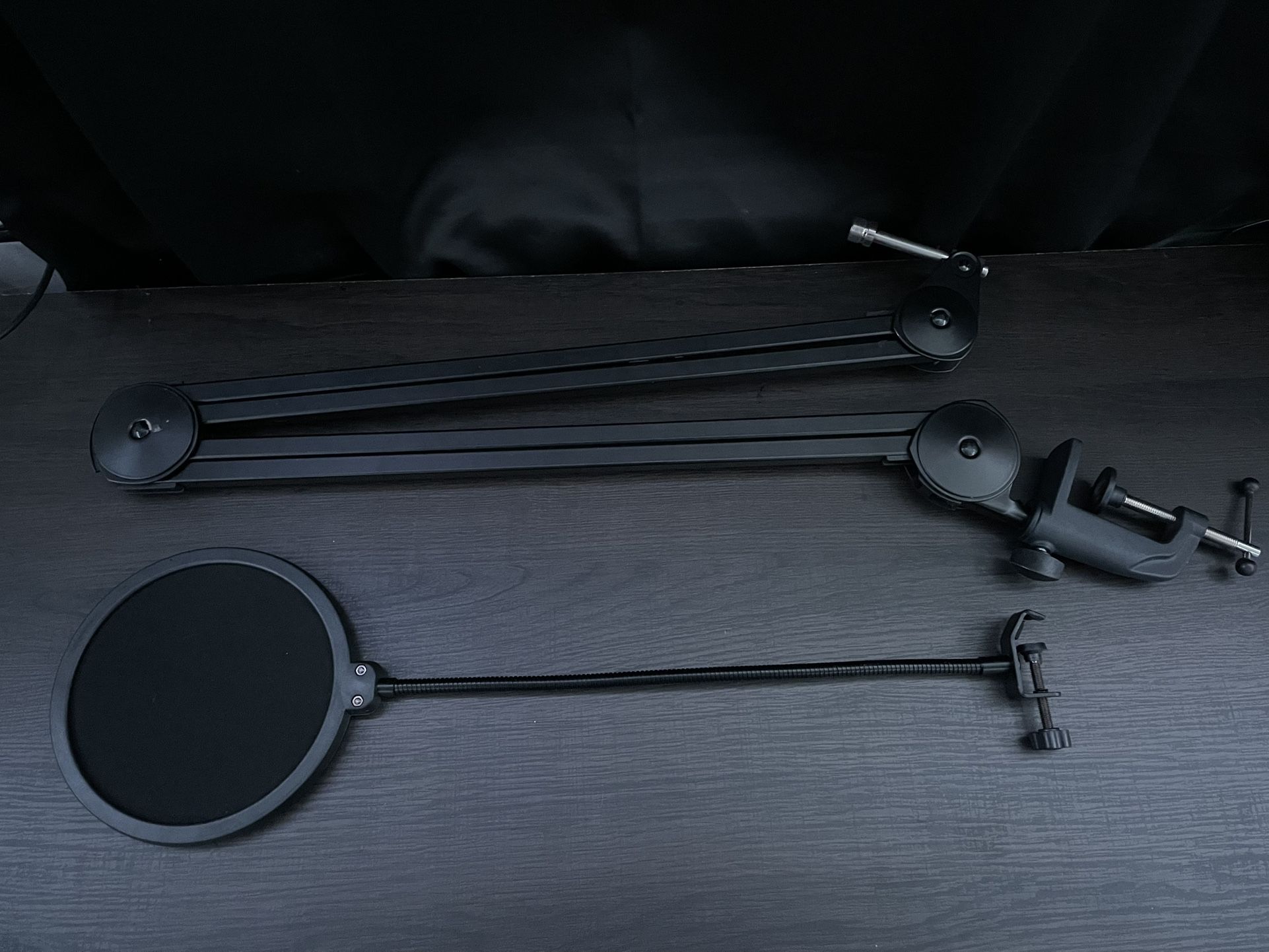 Microphone Arm and Pop Filter