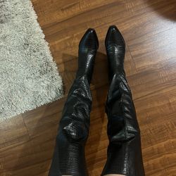 Cowboy / Cowgirl Knee Boots
