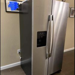 Stainless Steel Stove+  Refrigerator