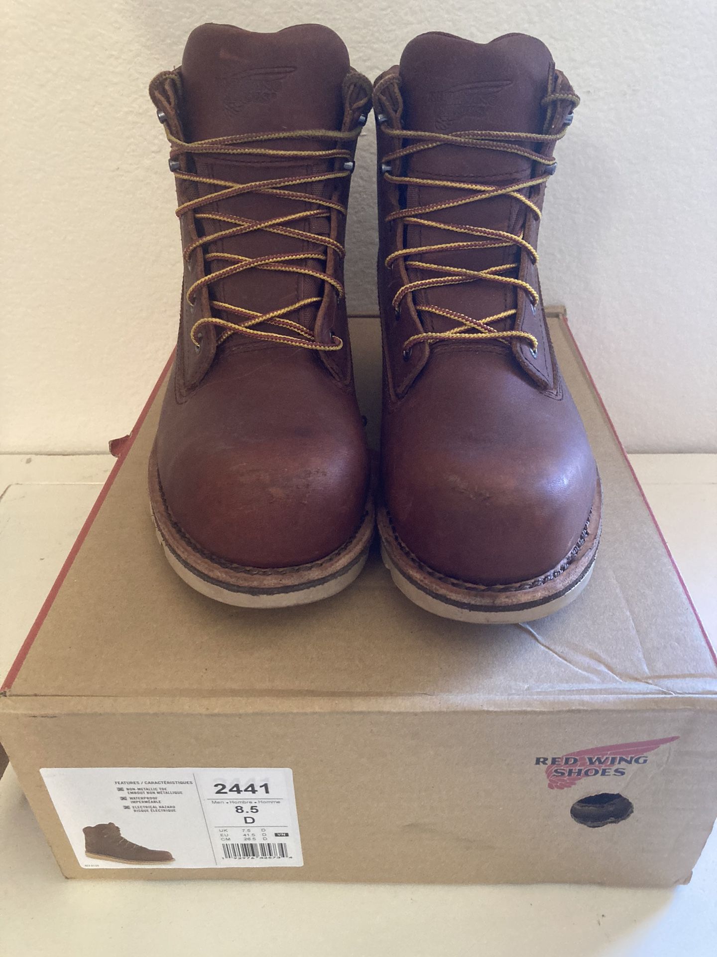 Red Wings Steel Toe Boots