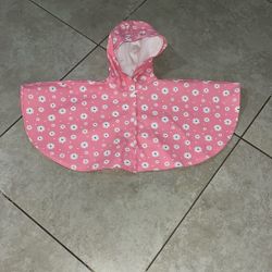 Freddi & Eddie Baby Girl’s Rain Poncho with Hood, Size 6-12 Months