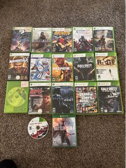 Xbox 360 and Xbox one games