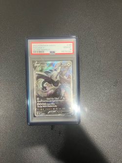 LUGIA V 2022 POKEMON SILVER TEMPEST ULTRA RARE FULL ART #186/195 PSA 10 Q0895