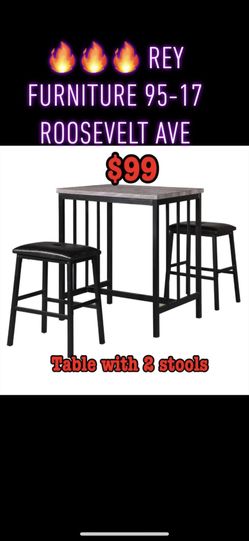 Table with 2 chairs