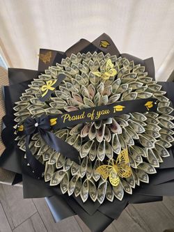 Money Bouquet graduation ramo de graduacion