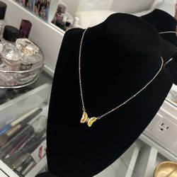Butterfly Necklace 
