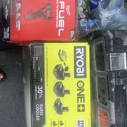 Milwaukee Drill And Ryobi Battery’s 
