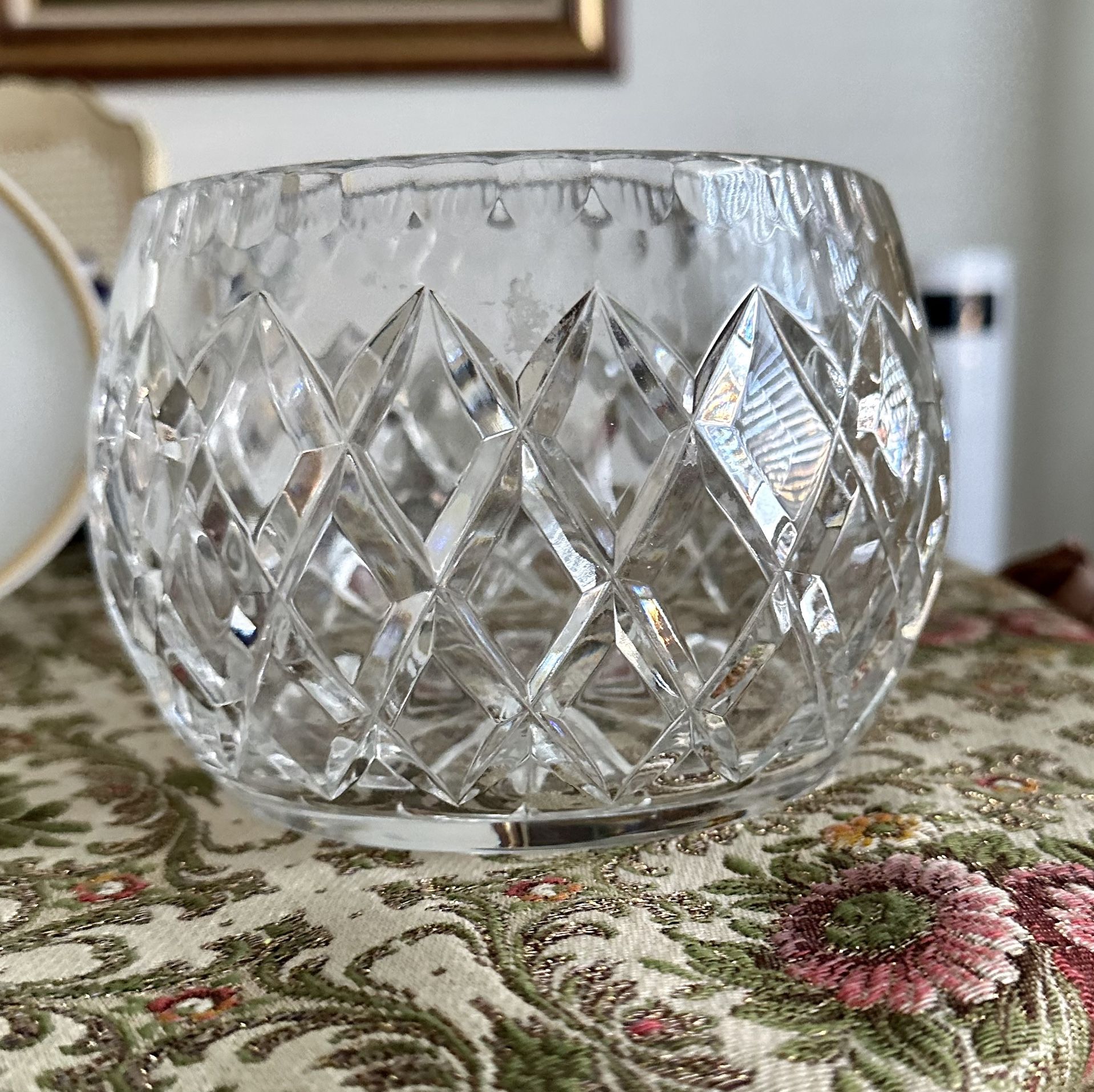 24% Lead Crystal Bowl