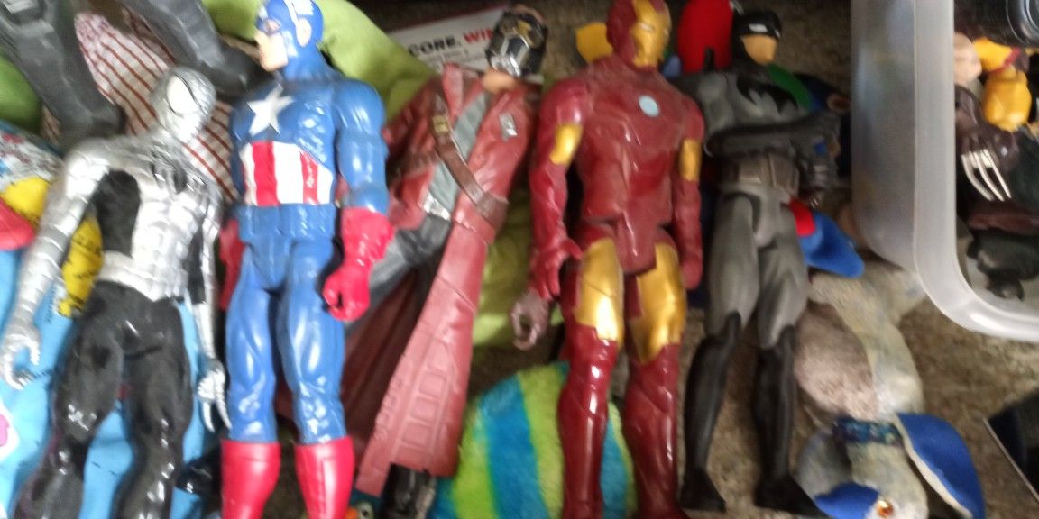 Giant Superheroes Action Figures Collection