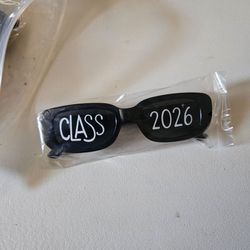 Black class of 2026 sunglasses 10 pack