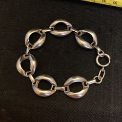 Silvertone bracelet