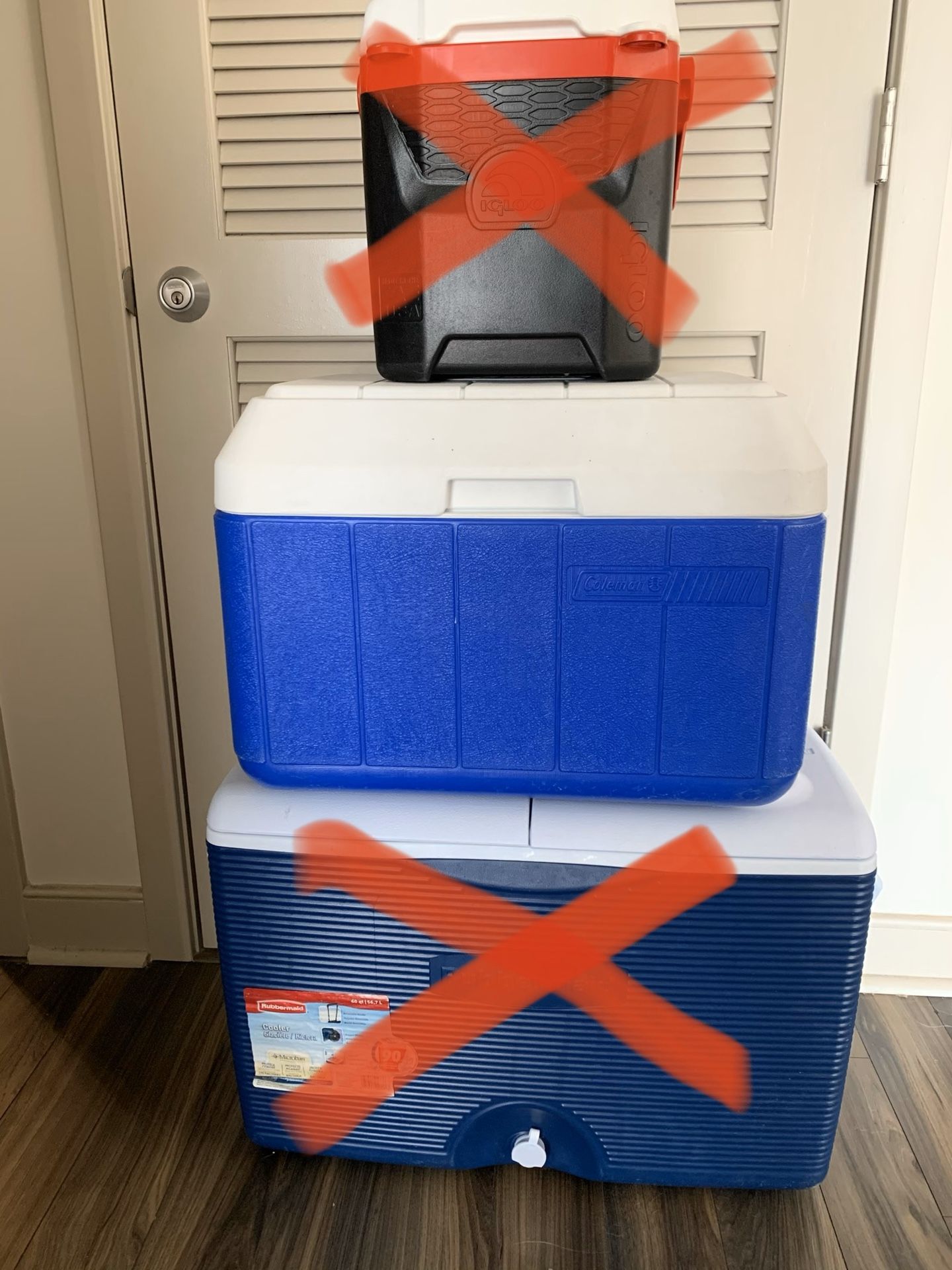 Coolers - coleman igloo rubbermaid