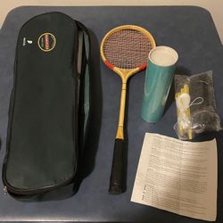 Vintage Badminton Racket Set