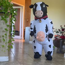 Cow costume Inflatable Halloween