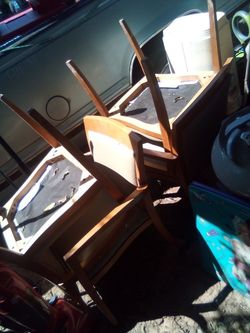 4 chairs