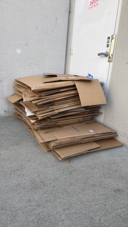 Strong cardboard boxes FREE