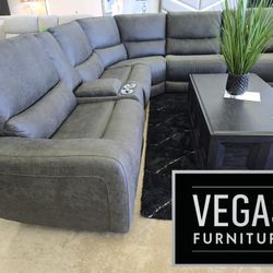 Sectional Power Recliners 