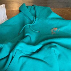 TEAL DICKIES DICE HOODIE- XL