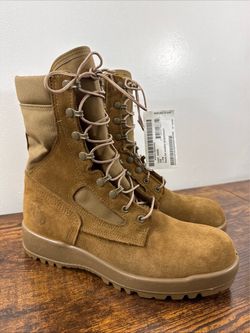 McRae USMC Combat Boots Men’s 10R Hot Weather Vibram Sole Military Issued EGA