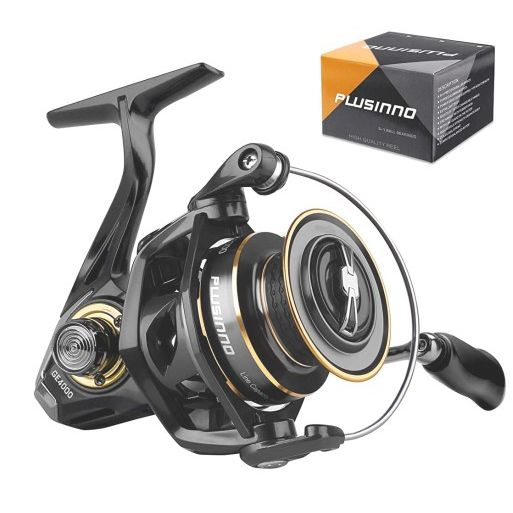 Visit the PLUSINNO Store 4.6 out of 5 stars  526Reviews PLUSINNO Spinning Reel, 9+1 BB Fishing Reel, Ultra Smooth Powerful, CNC Aluminum Spool for S