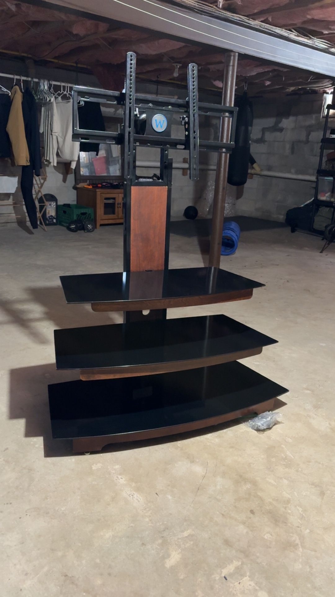 TV Stand With Wall Mount & Hardware