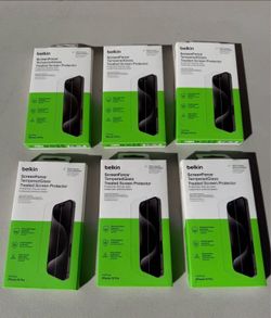 Belkin Tempered Glass Screen Protector iPhone 15 Pro