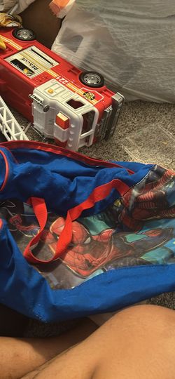 Kids duffle bag spider man