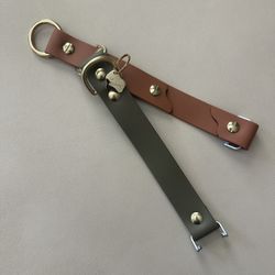 Le Shoob Dog Slip Collar For Fi w/ Brass Hardware