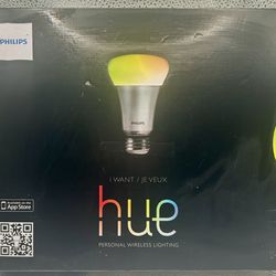 Philips 426353 Hue Personal Wireless Lighting 3 Pack Color Bulb Starter Kit A19