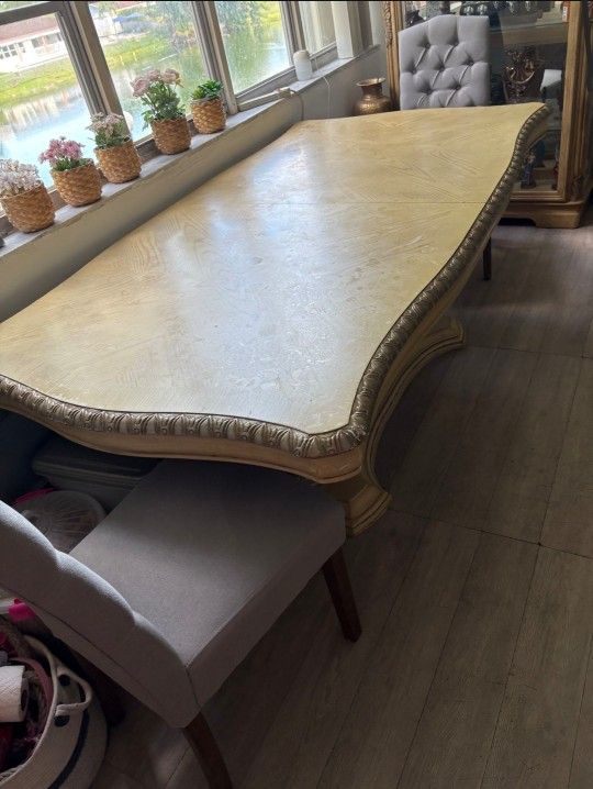 Dining Table With Display Case