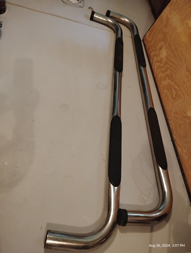 Trucks -Round Side Bars -Aries- For Gmc Chevy-