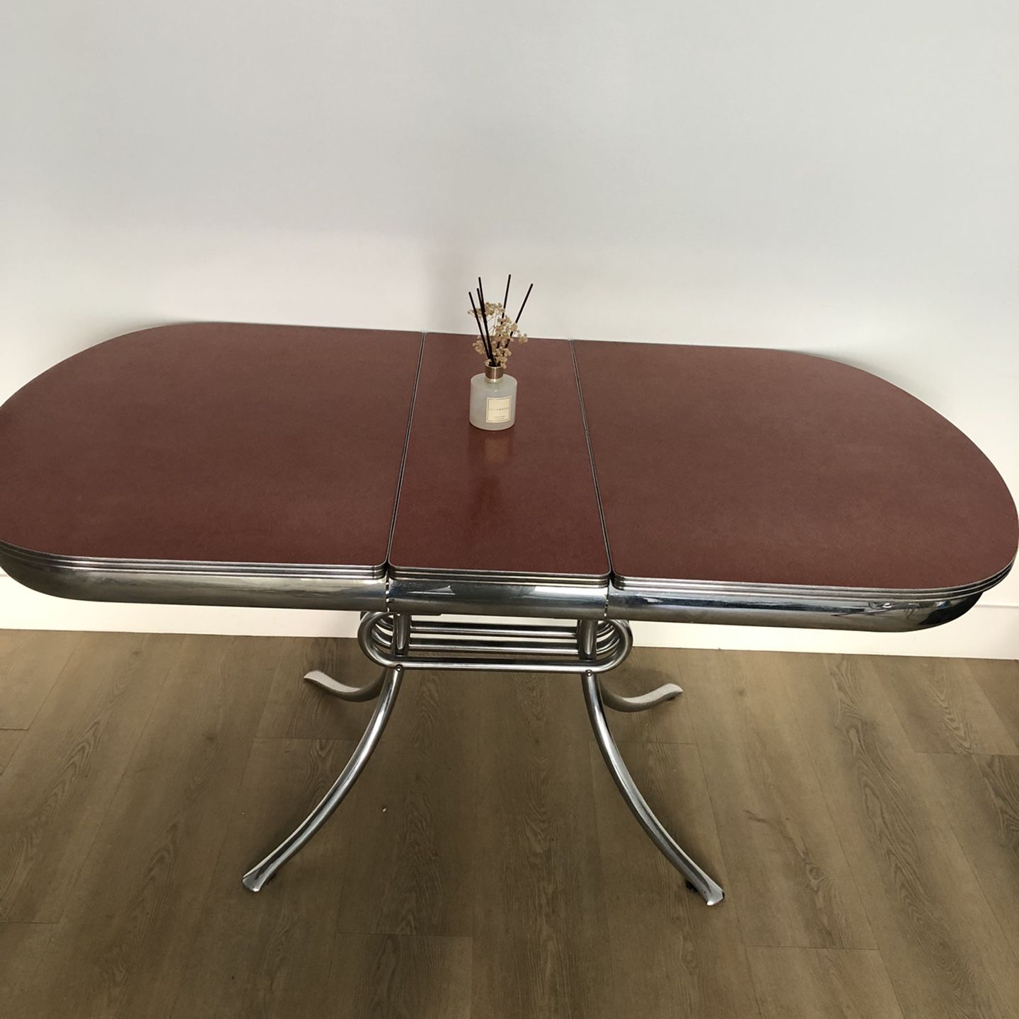 Vintage 1960’s Formica Table W/ Leaf 
