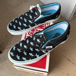 Brand New Vans Classic Slip On  (Pool Shark Design)