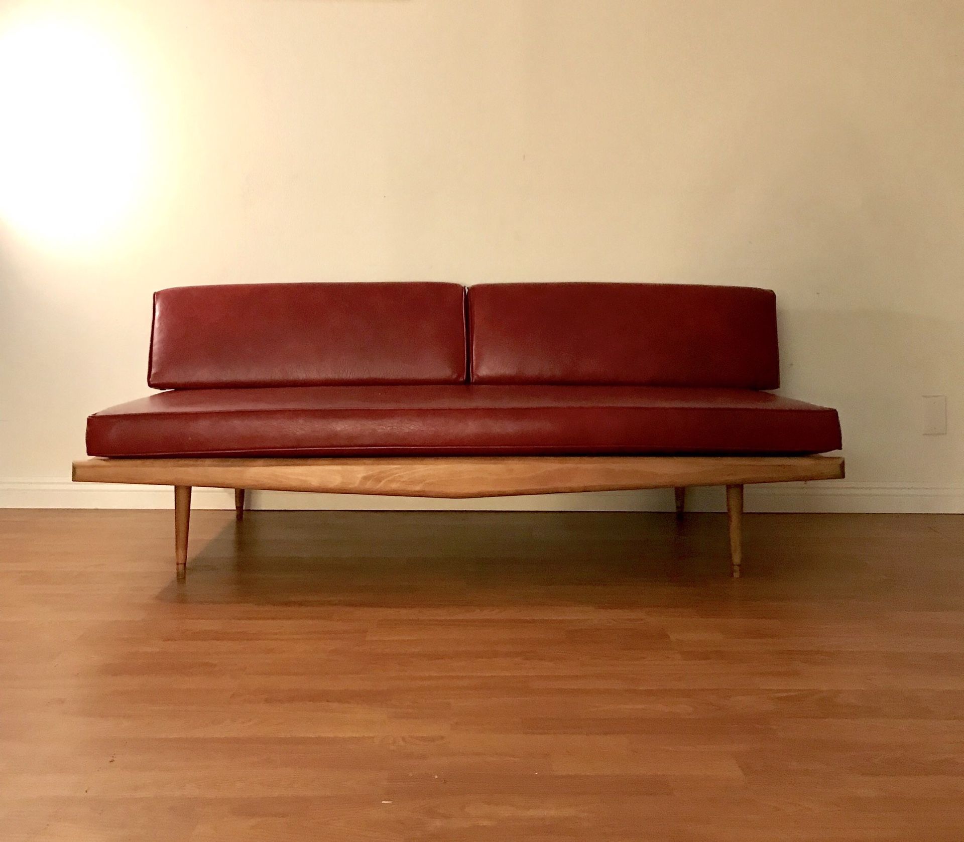 Vintage Mid Century Modern Teak Daybed by Adrian Pearsall