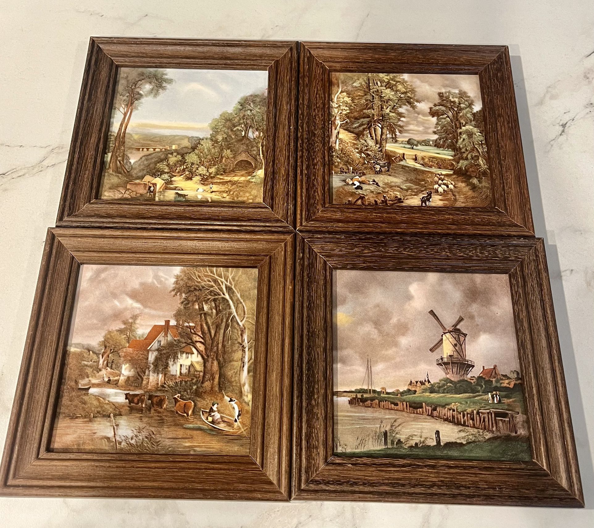 Vintage Ceramic Tile Frames