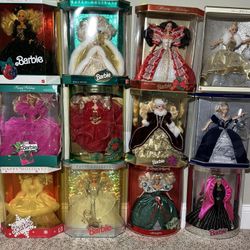 Vintage Holiday Barbie Collection